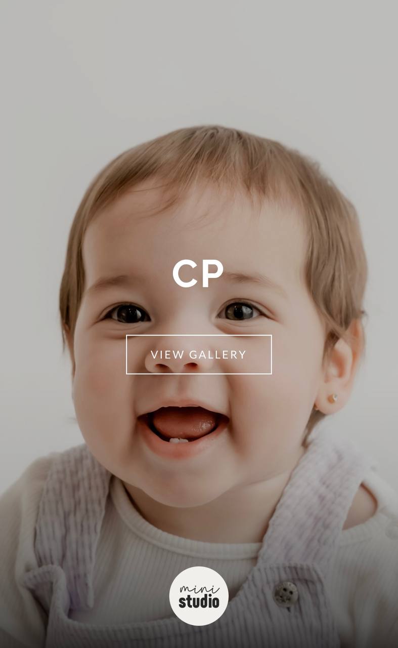 Private online gallery delivery for Mini Studio photography sessions